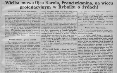 Franciszkanin i jego mowa 1928 r..jpg