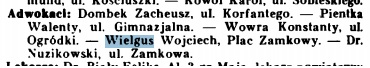 Księga teleadresowa Krakowa 1933-1934 Wielgus.jpg