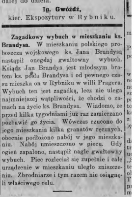 Goniec Sląski 1921 SBC wybuch Prager ksiadz.jpg