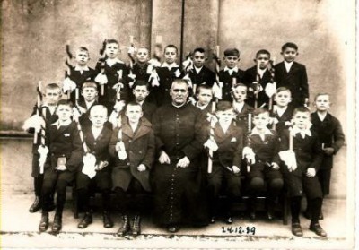 Komunia 1939 Parafia Niedobczyce