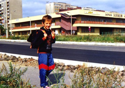 Ulica Budowlanych, początek lat 90.