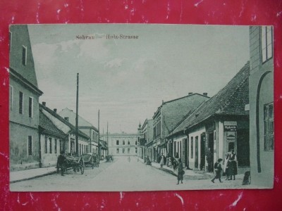 ZORY-SOHRAU-HOLZSTRASSE-REKLAMY-SZYLDY-DROGOWSKAZ-KIERUNEK-RYBNIK-1919-RRR.jpg