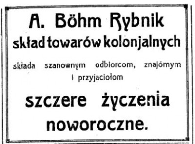 Bohm życzenia 1922 Sztandar Pl.JPG