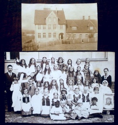 Gotartowice Rybnik - szkoła 1928 i 1932.jpg