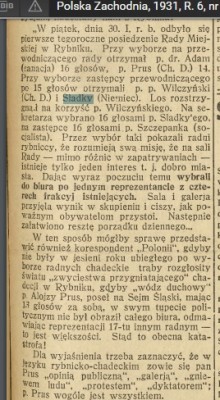 Polska Zachodnia 1931 r.